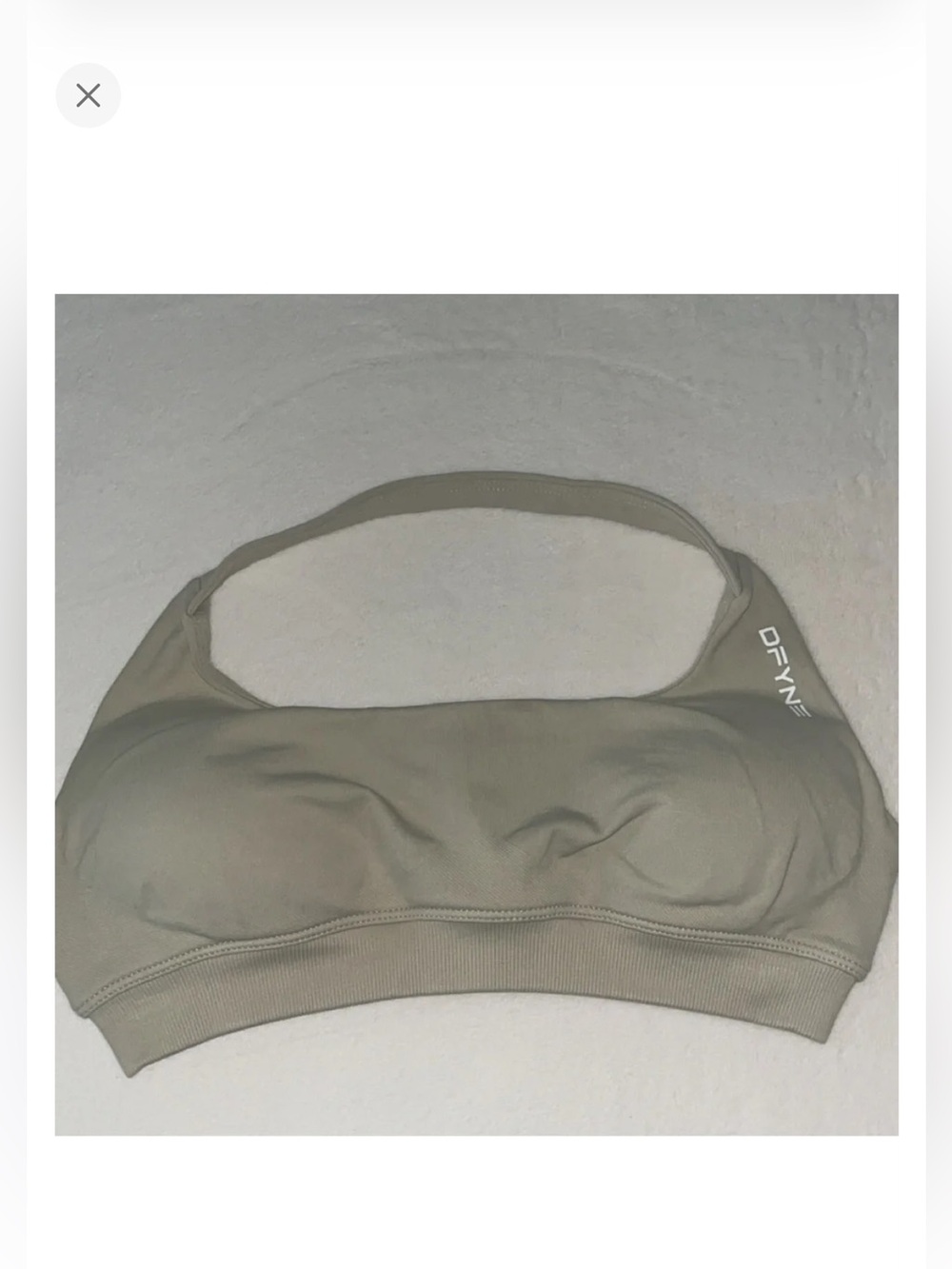 Dfyne impact halter sports bra